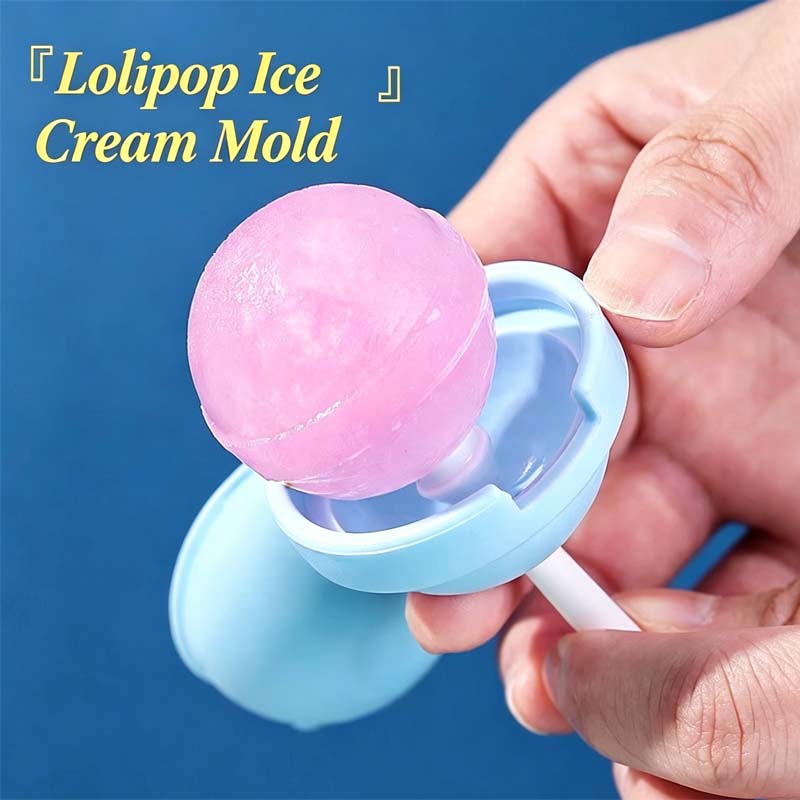 Baby Food Zubereiter - Creative Lollipop Ice Cream Popsicle Mold