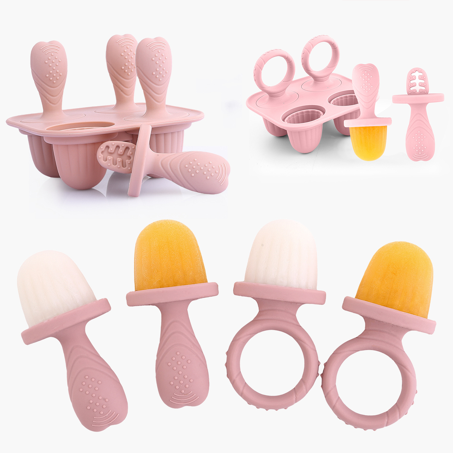 Baby Silicone Mold Set,Teethin - đánh giá và giá Baby Food Zubereiter