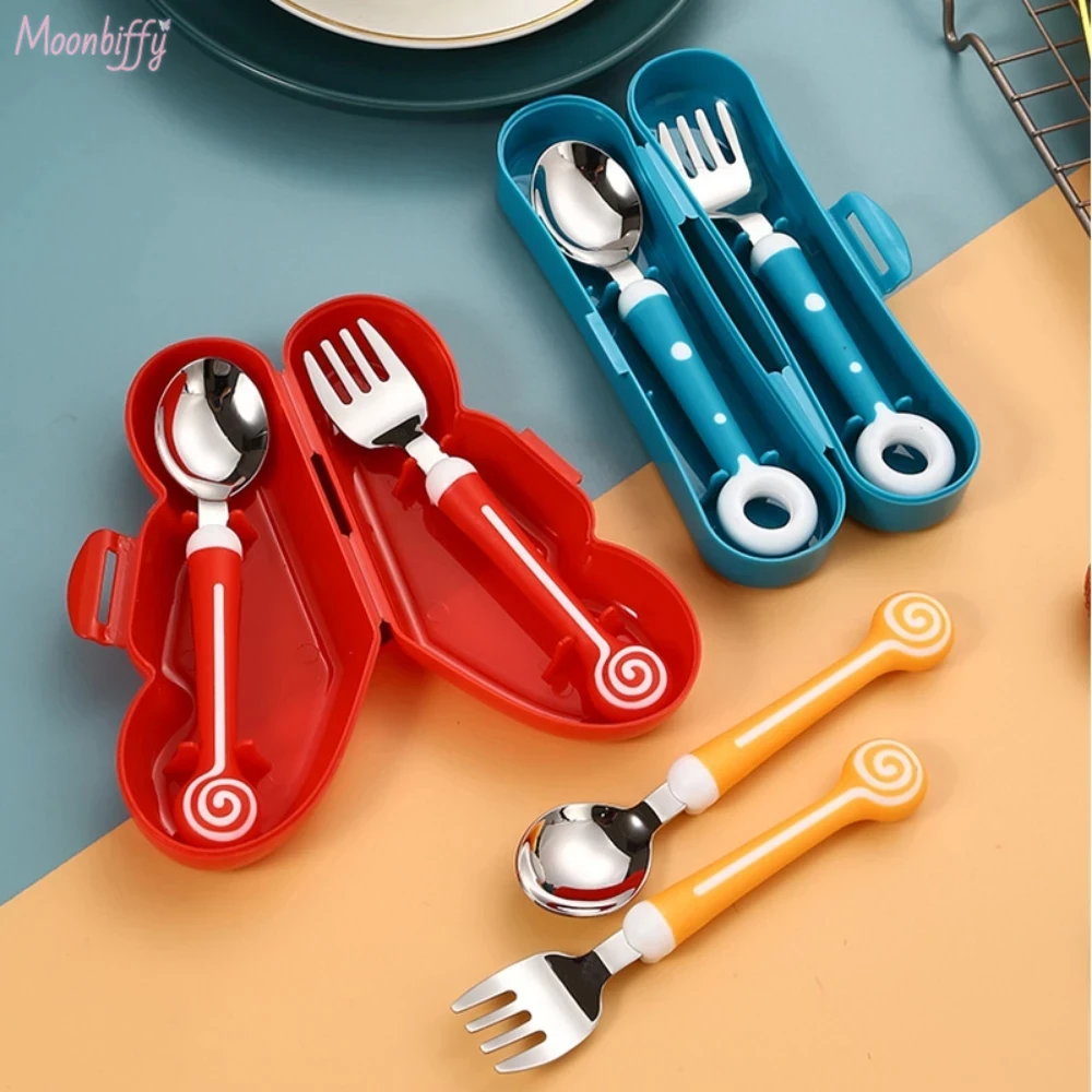 Children Utensil Cute Circle C - đánh giá và giá Baby Food Utensils Set