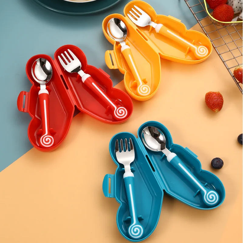 Children Utensil Cute Circle C - đánh giá và giá Baby Food Utensils Set