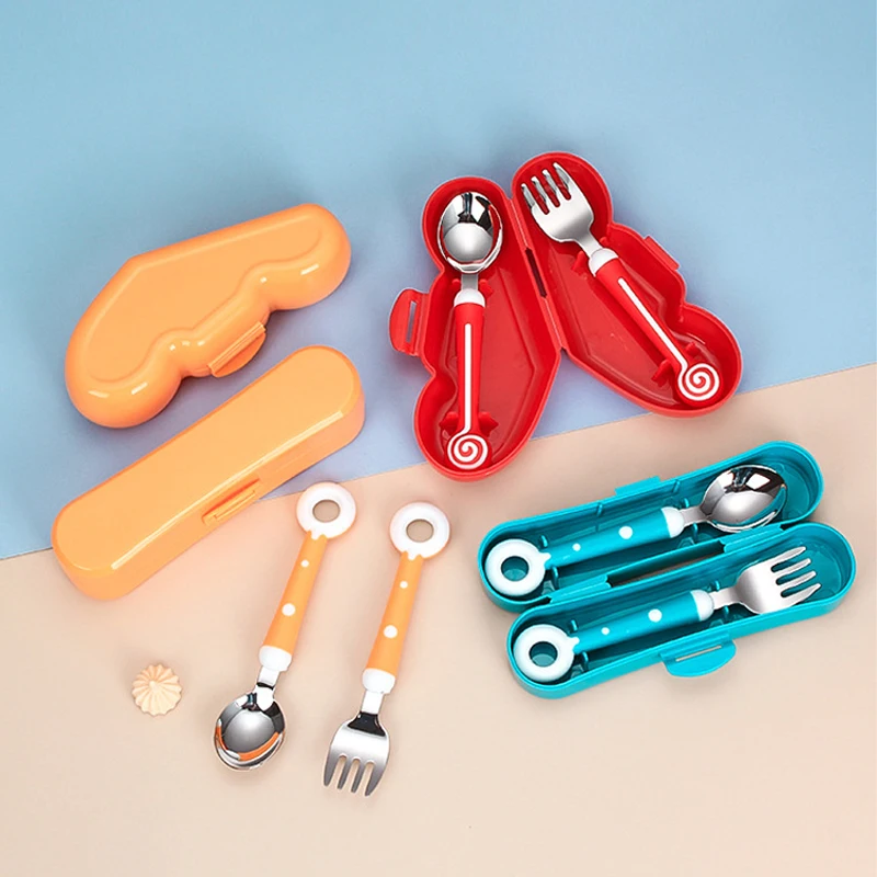 Children Utensil Cute Circle C - đánh giá và giá Baby Food Utensils Set