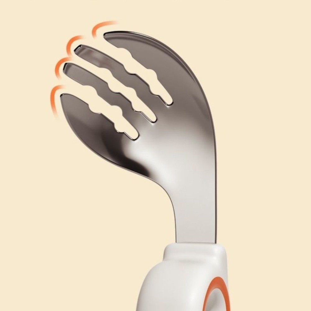 Silicone Baby Fork and Spoon S - đánh giá và giá Self Feed Spoon