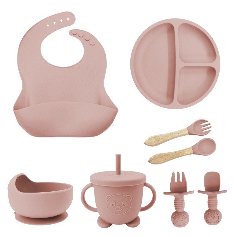 Baby Feeding Spoon Set 8 Pcs F - đánh giá và giá Baby Food Utensils Set