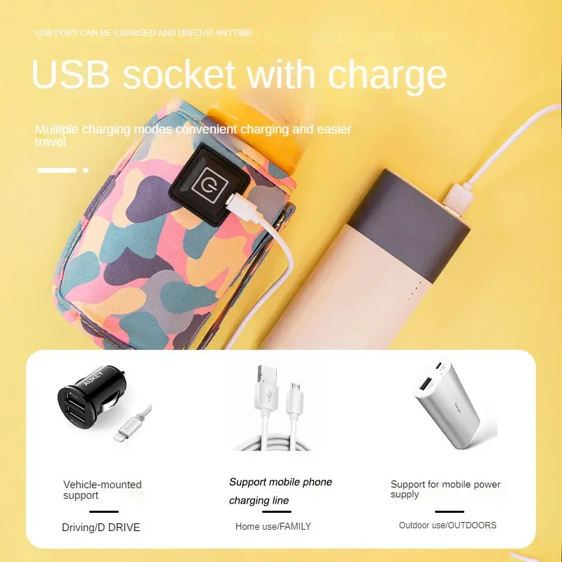 USB Milk Water Warmer Stroller - đánh giá và giá Baby Food Thermos