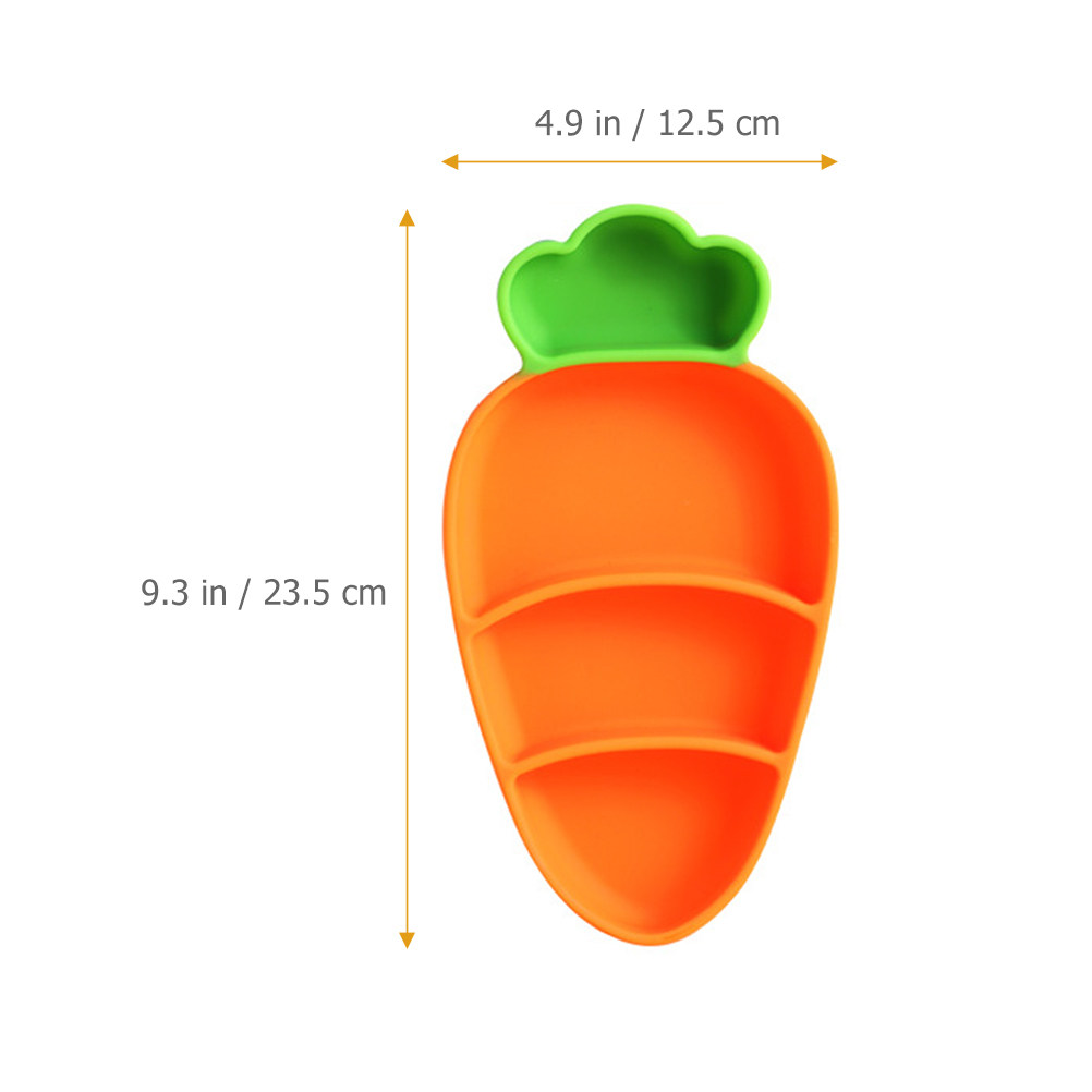 1Set Carrot Design Baby Tablew - đánh giá và giá Feeding Baby Food