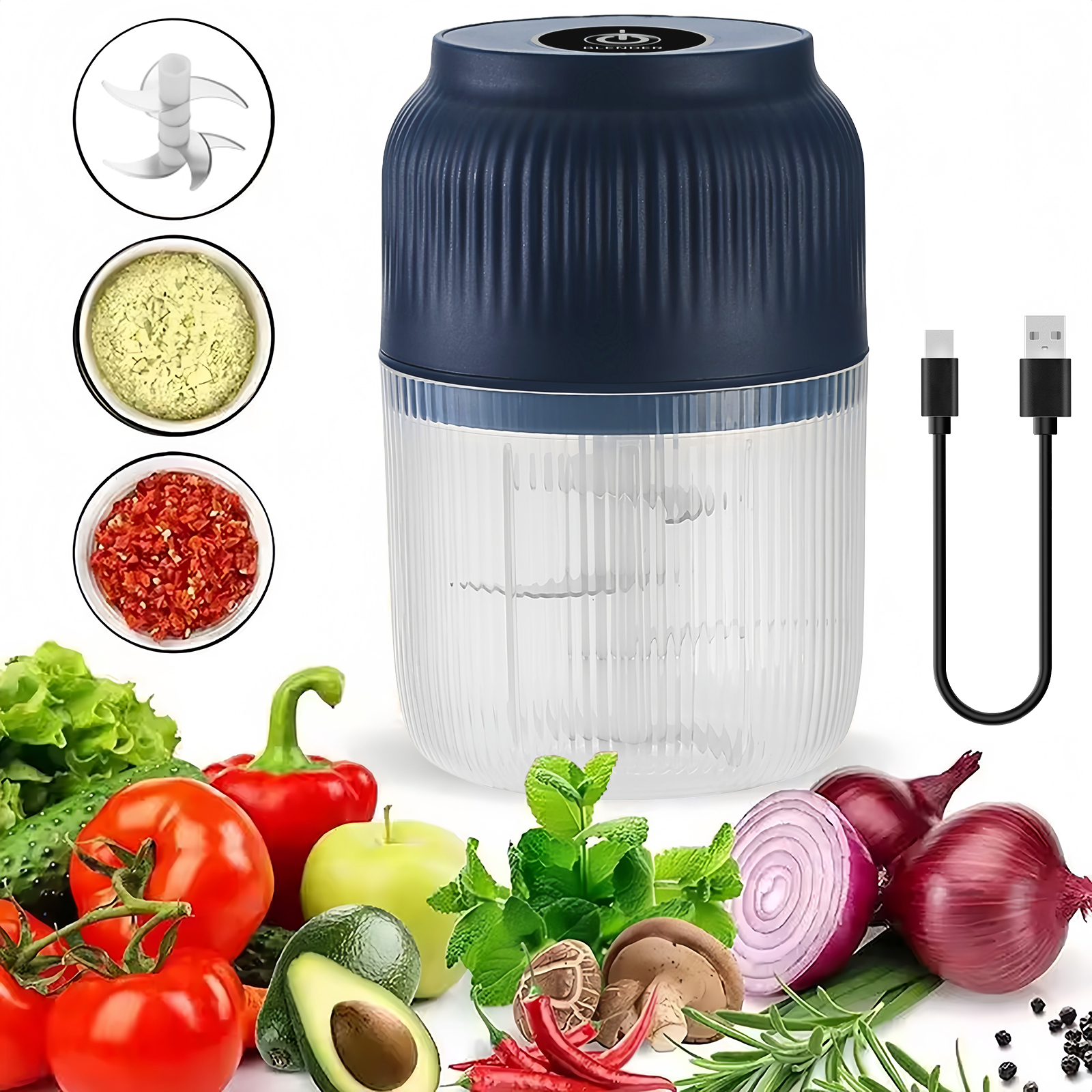 320ml Electric Mini Garlic Cho - đánh giá và giá Baby Food Zubereiter