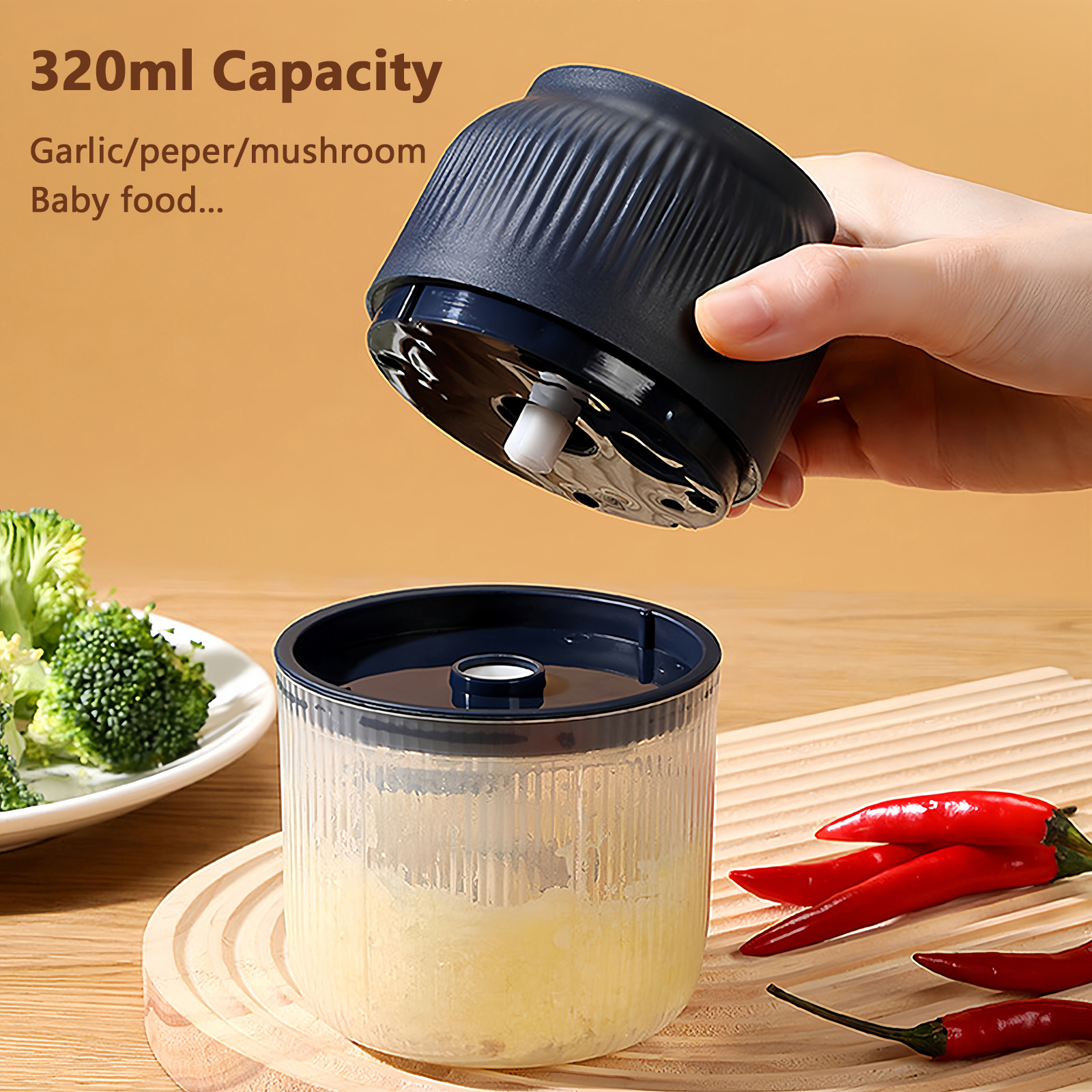 320ml Electric Mini Garlic Cho - đánh giá và giá Baby Food Zubereiter