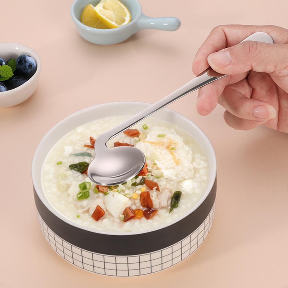 19cm Stainless Steel Elbow Spo - đánh giá và giá Self Feed Spoon