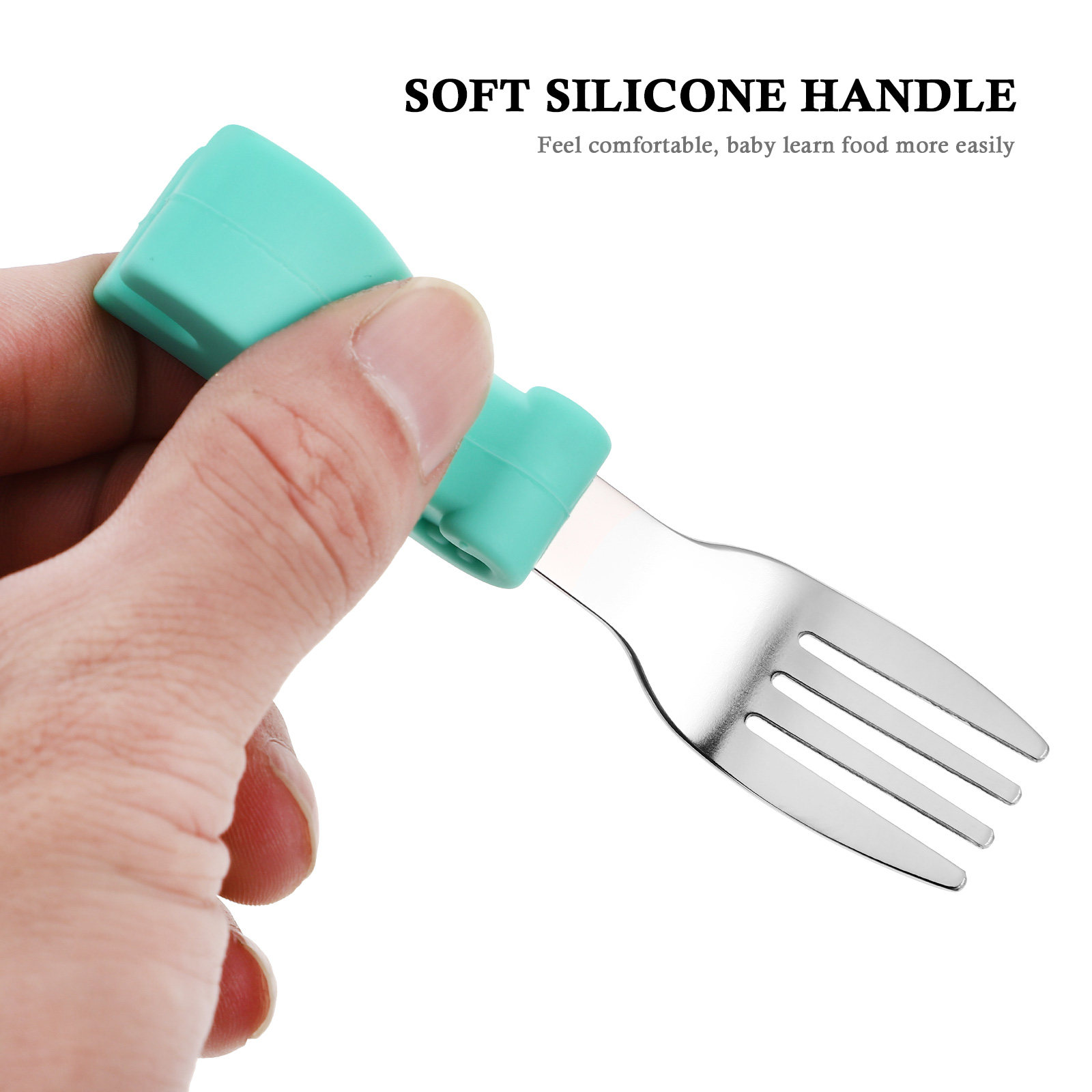 Stainless Steel Baby Fork and  - đánh giá và giá Baby Food Utensils Set