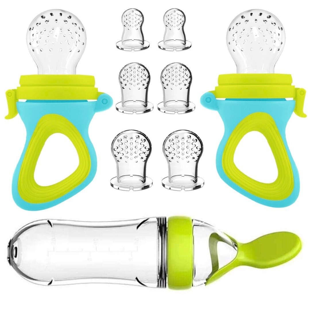 Squeezing Feeding Bottle Cup S - đánh giá và giá Self Feed Spoon