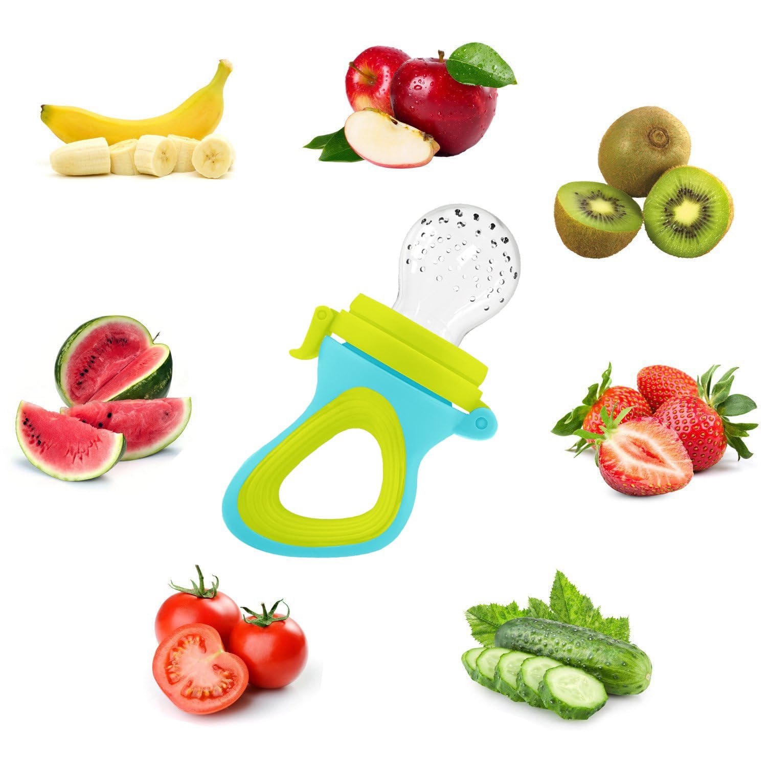 Squeezing Feeding Bottle Cup S - đánh giá và giá Self Feed Spoon