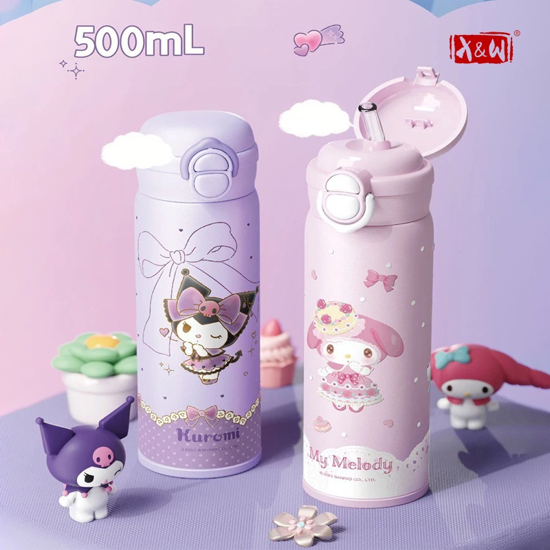X&W Sanrio 500mL Vacuum Cup In - đánh giá và giá Baby Food Thermos