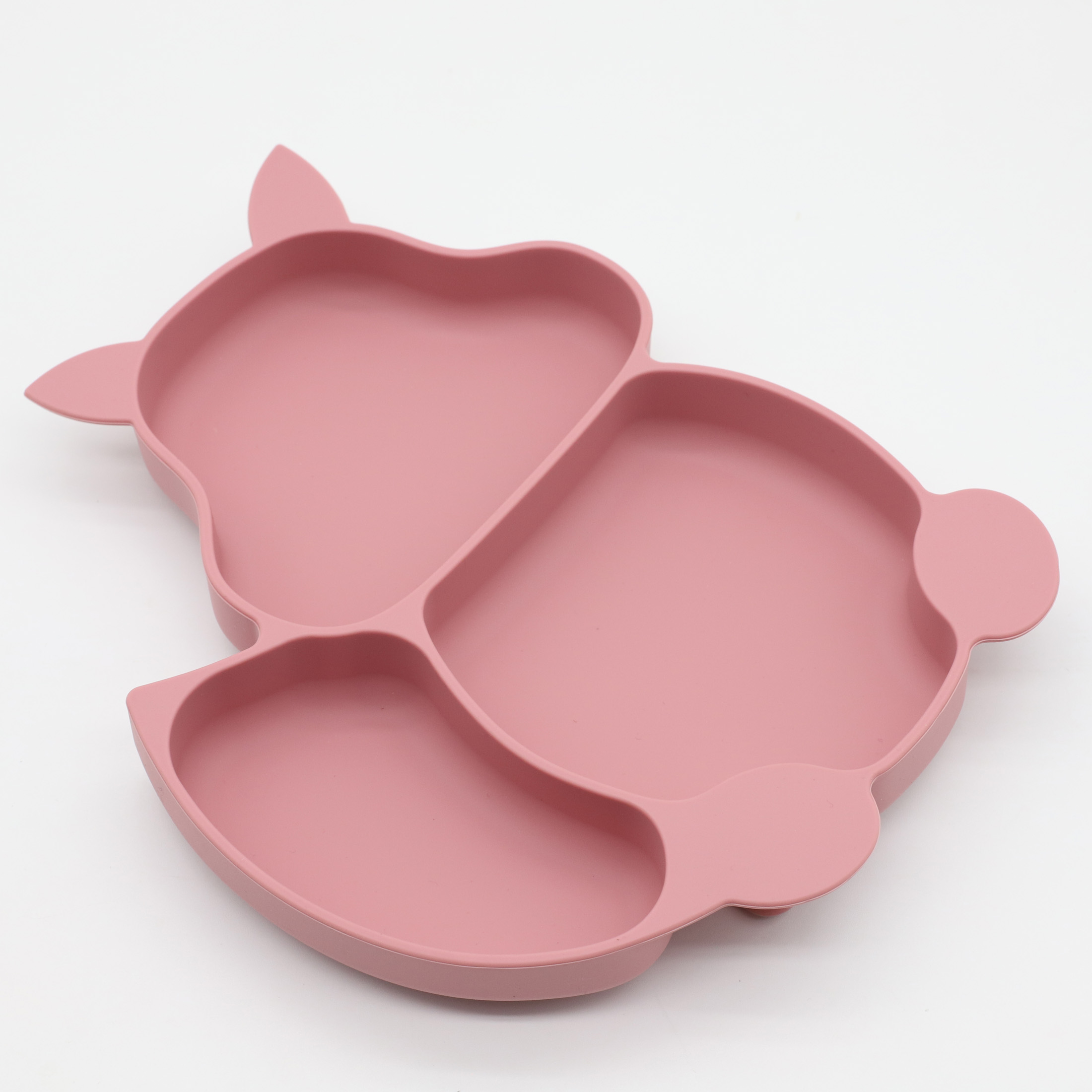 3pcs silicone squirrel dinner  - đánh giá và giá Baby Food Utensils Set
