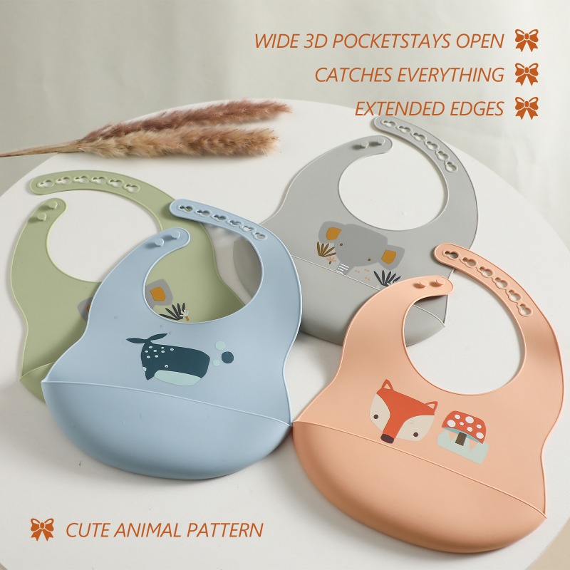 Baby Silicone Bib and Utensil  - đánh giá và giá Baby Food Utensils Set