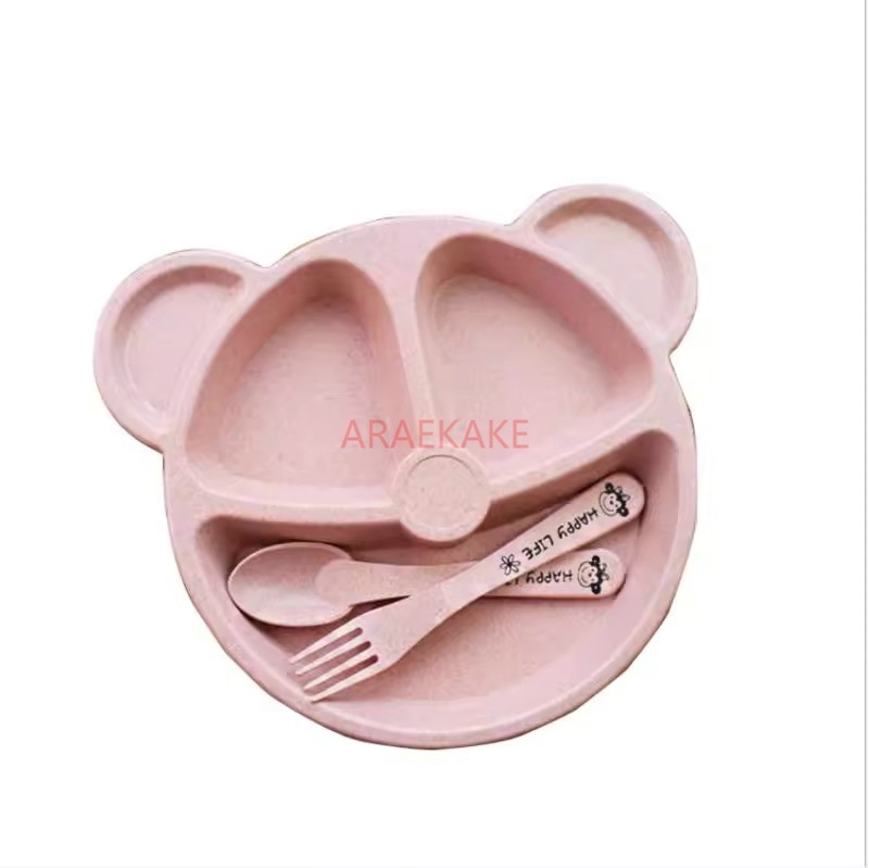 Children's Dining Plate Set Di - đánh giá và giá Baby Food Utensils Set