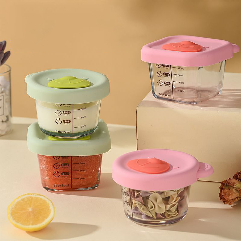 Baby Bear Glass Food Storage B - đánh giá và giá Baby Food Egg