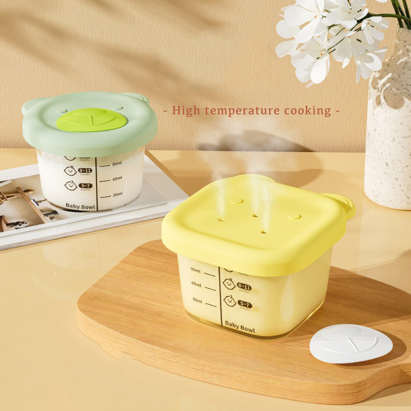 Baby Bear Glass Food Storage B - đánh giá và giá Baby Food Egg