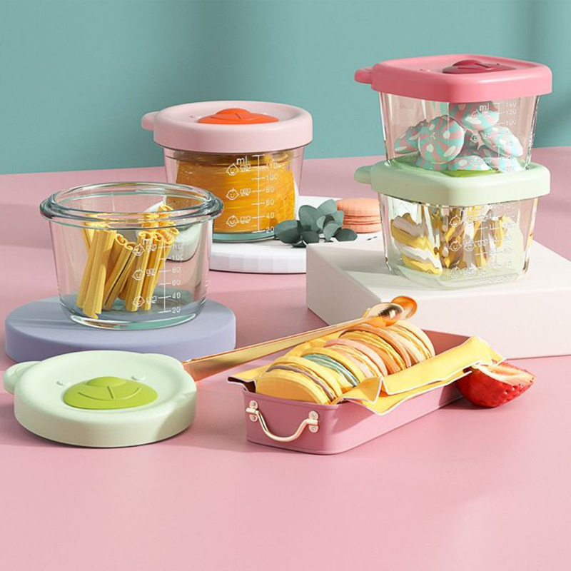 Baby Bear Glass Food Storage B - đánh giá và giá Baby Food Egg