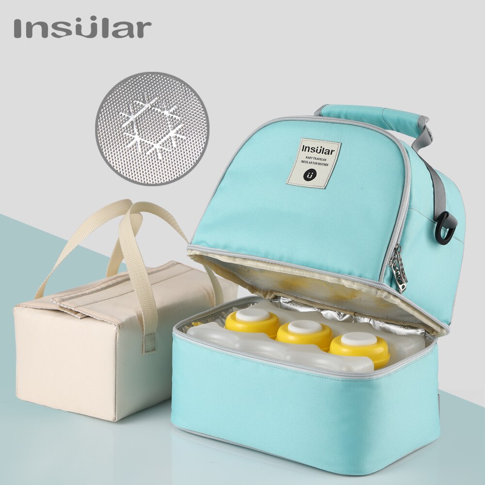 Mummy Diaper Backpack Baby Mil - đánh giá và giá Baby Food Thermos
