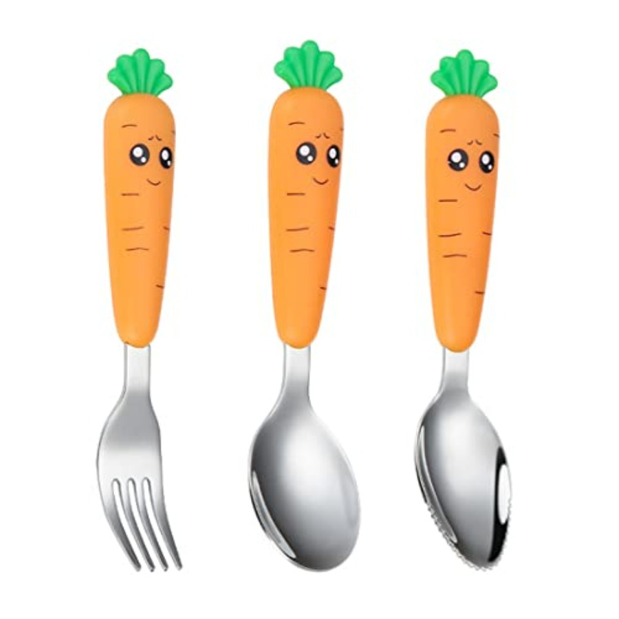 Travel Cutlery Set for Toddler - đánh giá và giá Self Feed Spoon