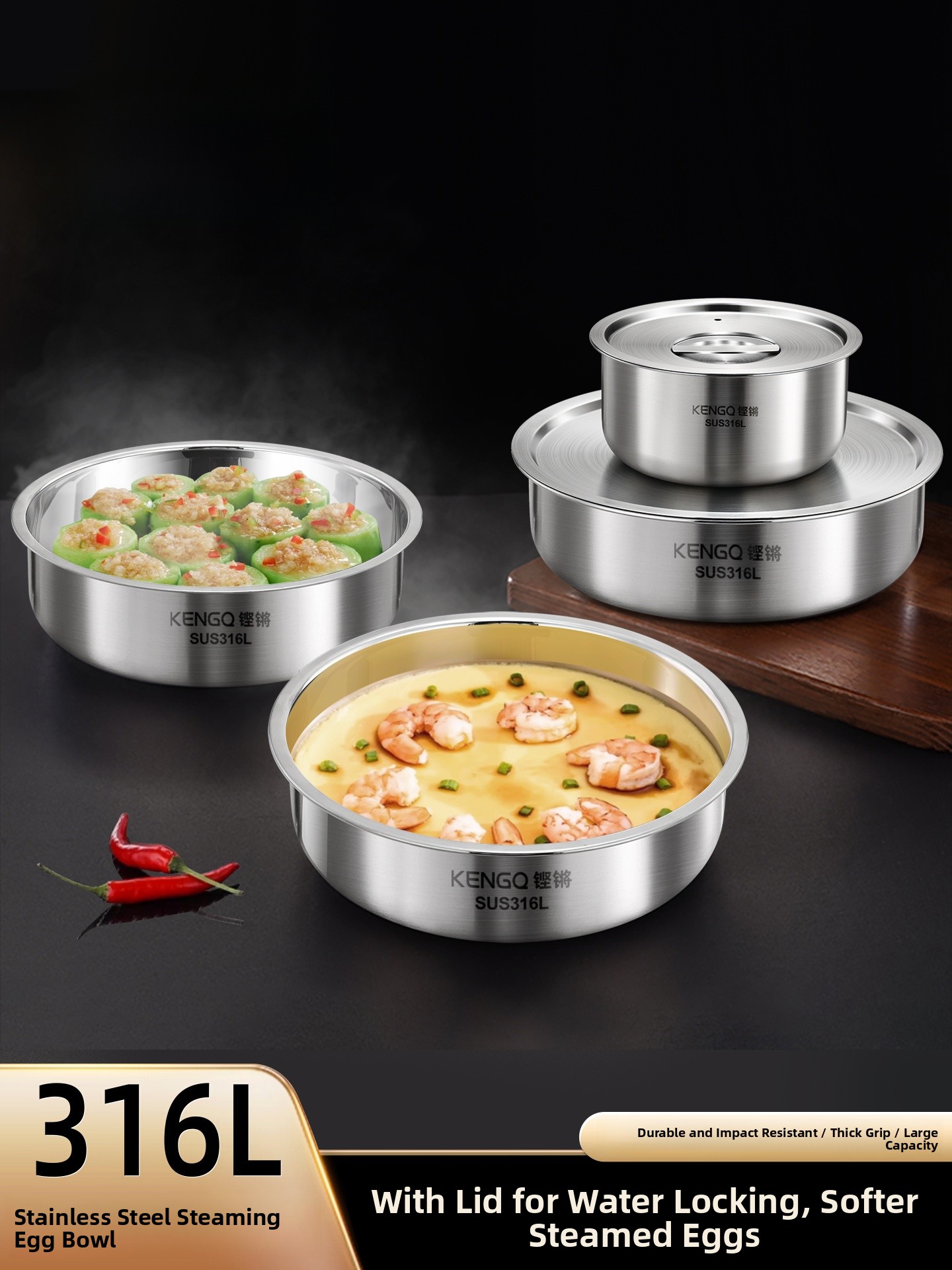 Stainless Steel 316L Food Grad - đánh giá và giá Baby Food Egg