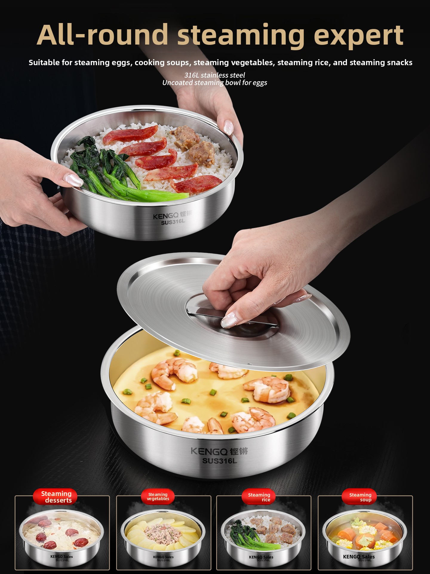 Stainless Steel 316L Food Grad - đánh giá và giá Baby Food Egg