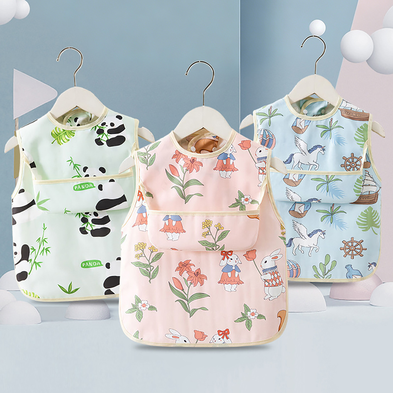 0-4Y Baby Bibs & Pocket Waterp - đánh giá và giá Feeding Baby Food