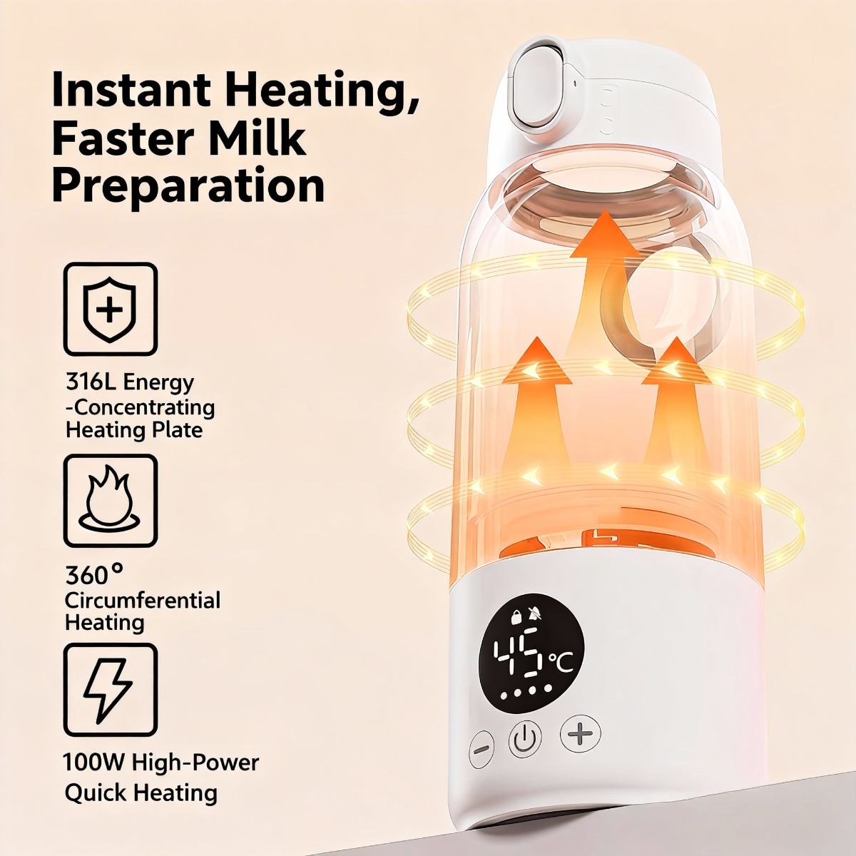 Portable Baby Milk Bottles War - đánh giá và giá Baby Food Thermos
