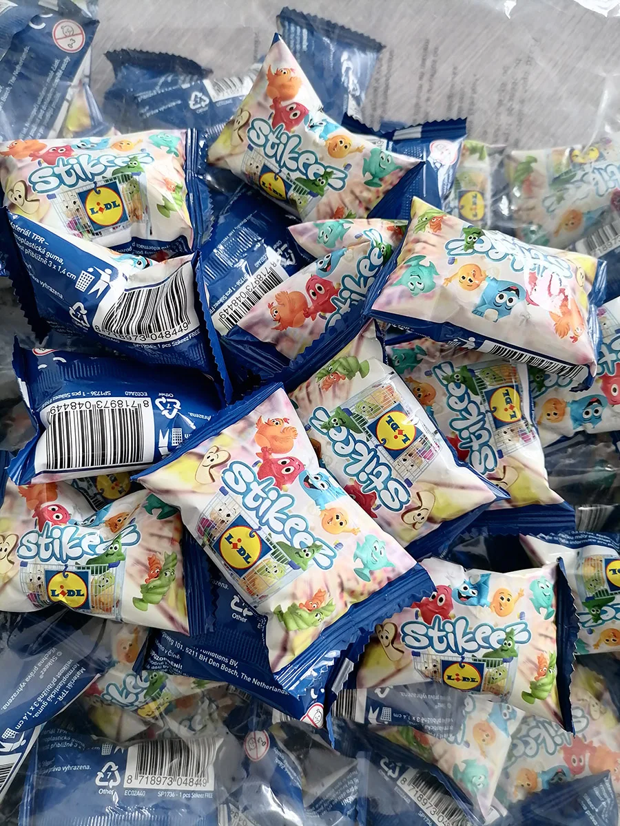 Cute Coles Stikeez Lidl Figure - đánh giá và giá Baby Food Vegetable