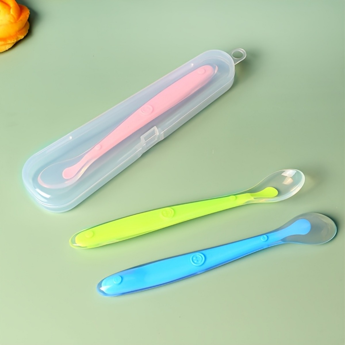 2Pcs Food Grade Silicone Baby  - đánh giá và giá Feeding Baby Food