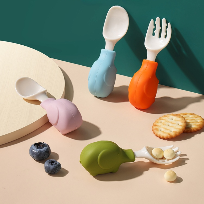 Elephant Baby Utensils Set Foo - đánh giá và giá Baby Food Utensils Set