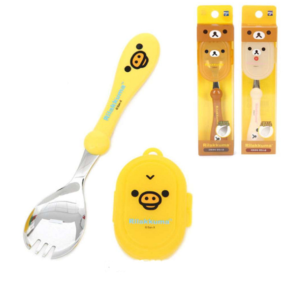 Rilakkuma Spoon Fork Integrate - đánh giá và giá Feeding Baby Food