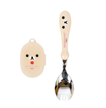 Rilakkuma Spoon Fork Integrate - đánh giá và giá Feeding Baby Food