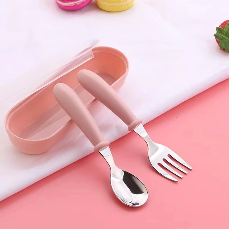Stainless Steel Baby Gadgets T - đánh giá và giá Baby Food Utensils Set