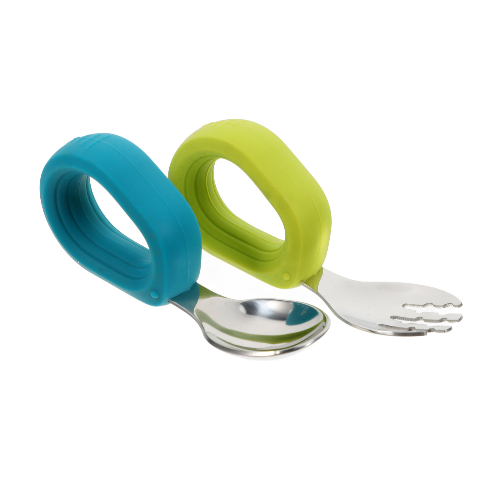 2Pcs Stainless Steel Toddler U - đánh giá và giá Self Feed Spoon